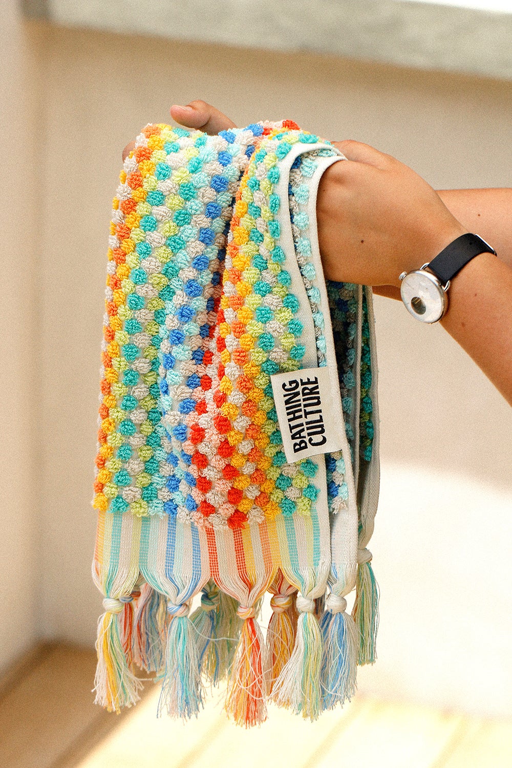 Rainbow hotsell hand towel