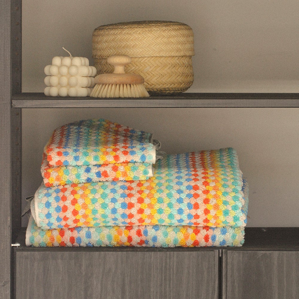 Cosmic rainbow towel sales